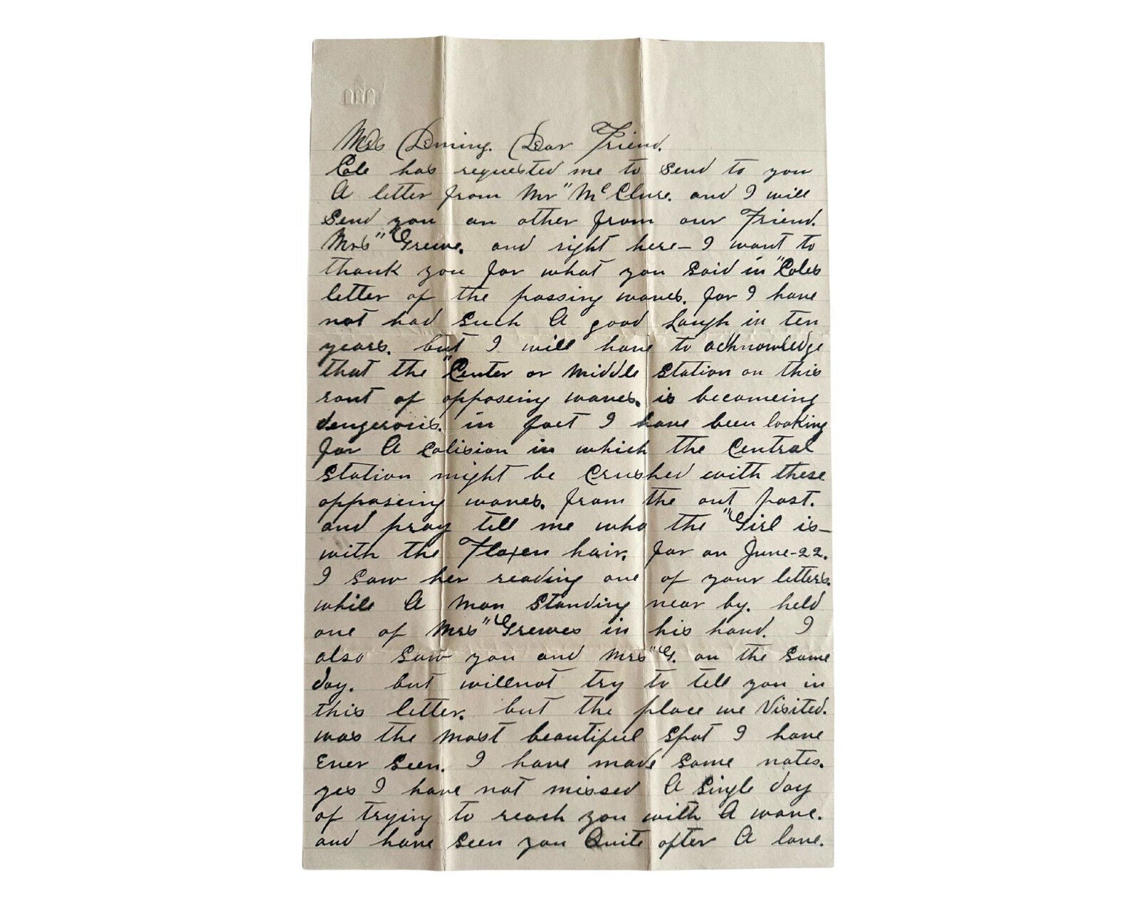 Outlaw JIM YOUNGER Rare Signed Letter from JAMES-YOUNGER GANG!