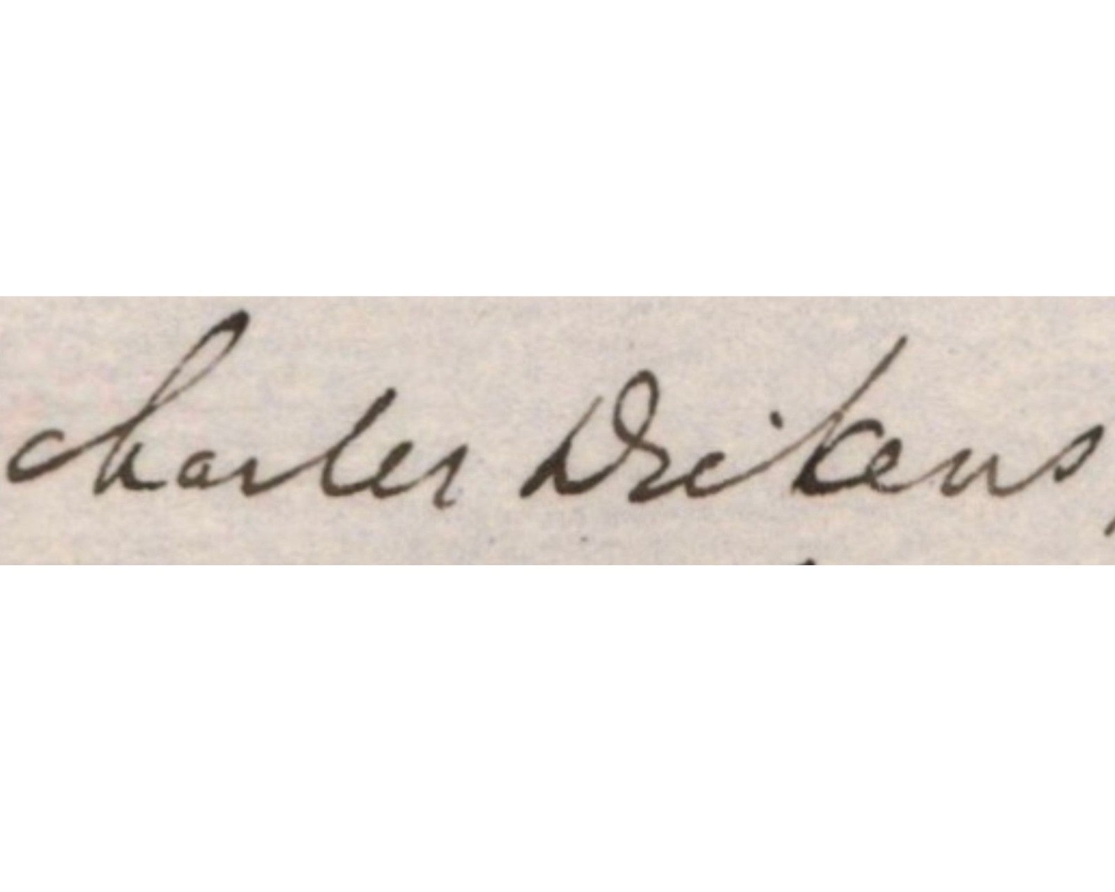 Charles Dickens Accepts Royal Academy of Arts Invite In Signed Letter PSA Mint 9