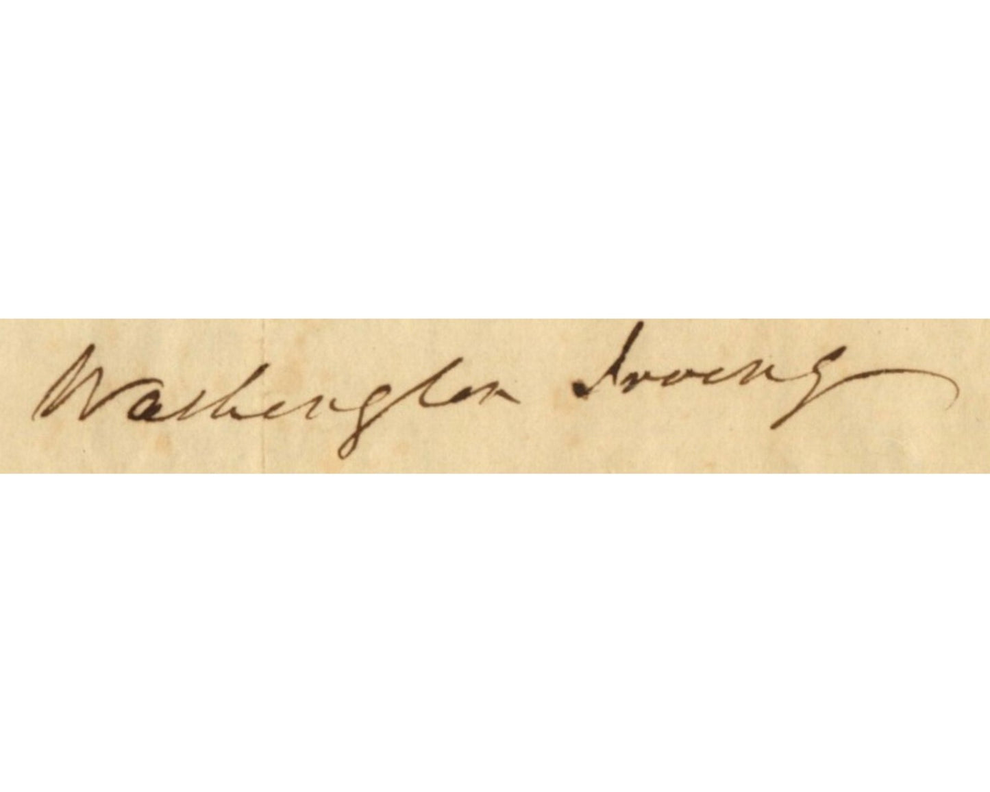 Sleepy Hollow's Washington Irving Signed Check Buying Horses! Headless? PSA
