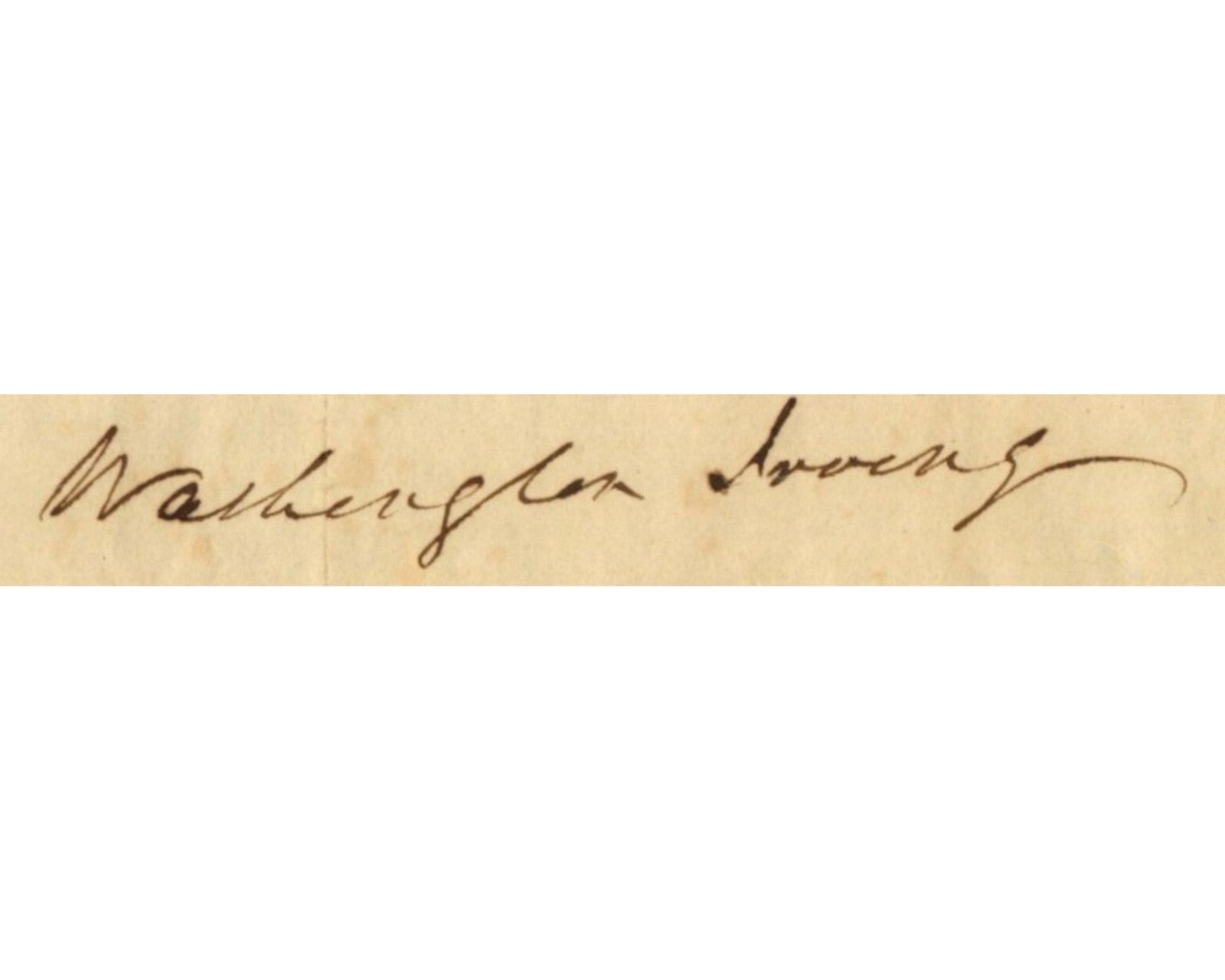 Sleepy Hollow's Washington Irving Signed Check Buying Horses! Headless? PSA