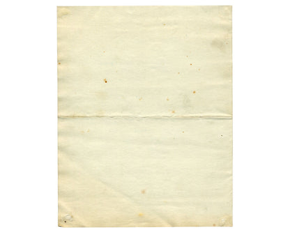 President Woodrow Wilson Signed W.H. Letter Extending Sir Borden Greetings! PSA