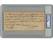 Timothy Pickering Moves Military Clothing to West Point PSA Mint 9