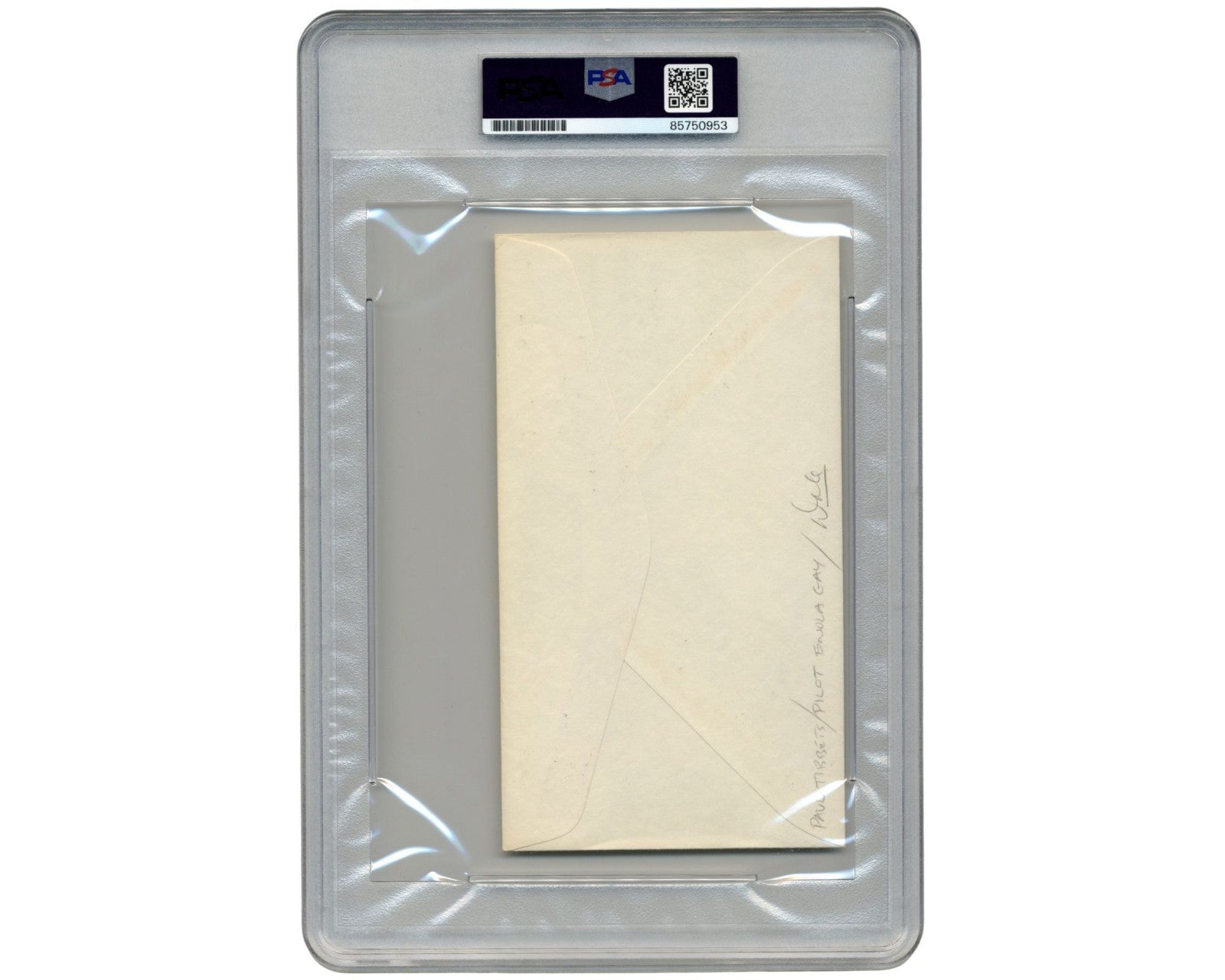 President Gerald Ford & Paul Tibbets Signed Challenger Rememberance Cover PSA