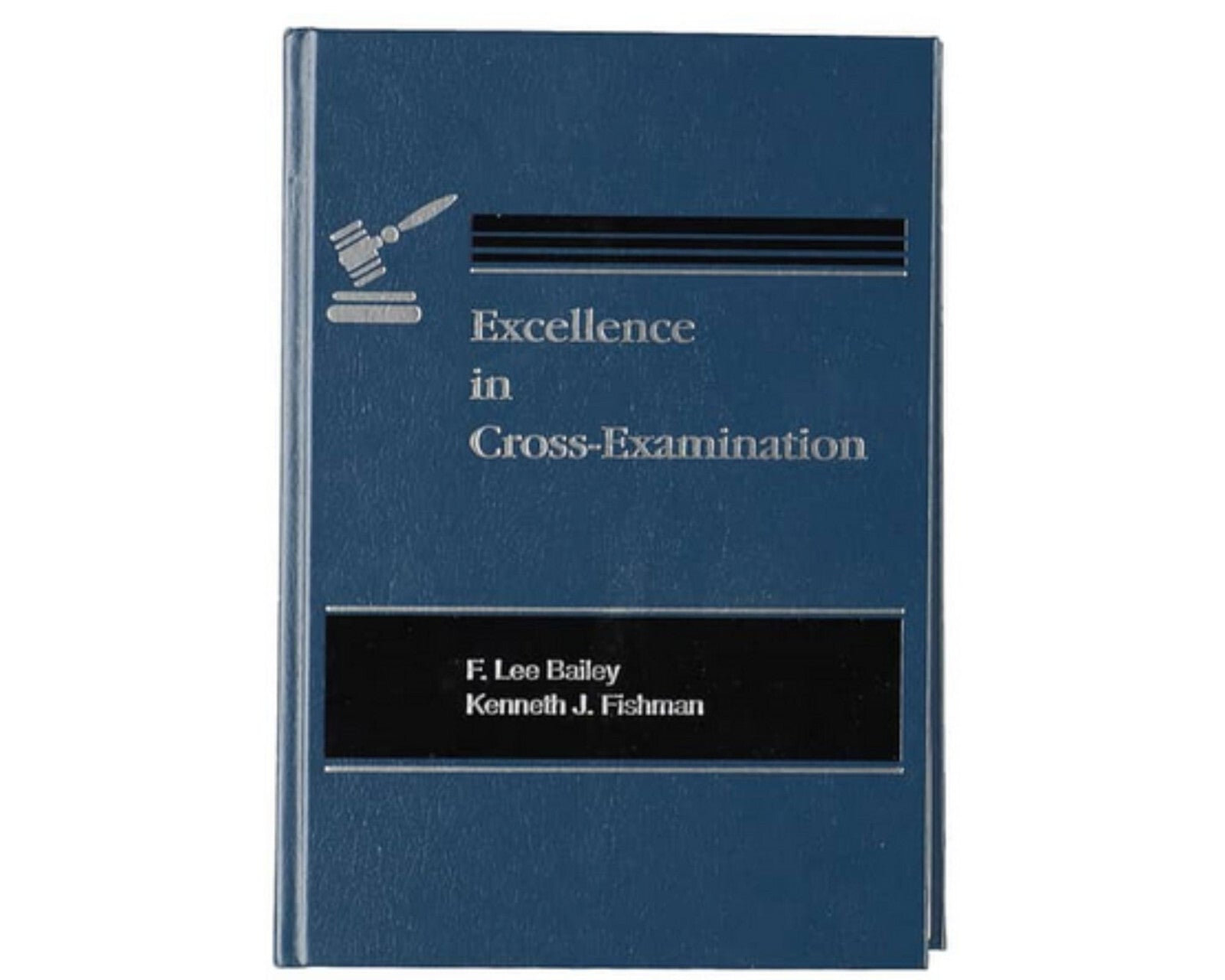 OJ Simpson Owned Cross Exam Book, Signed By F. Lee Bailey "It Aint Over"