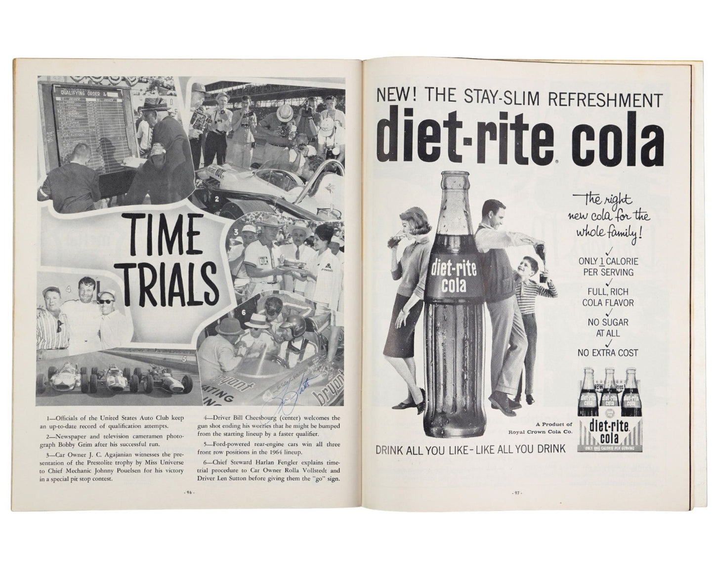 Apollo Astronaut Gus Grissom Signed Indy Program w/ Andretti & 12 Signatures JSA