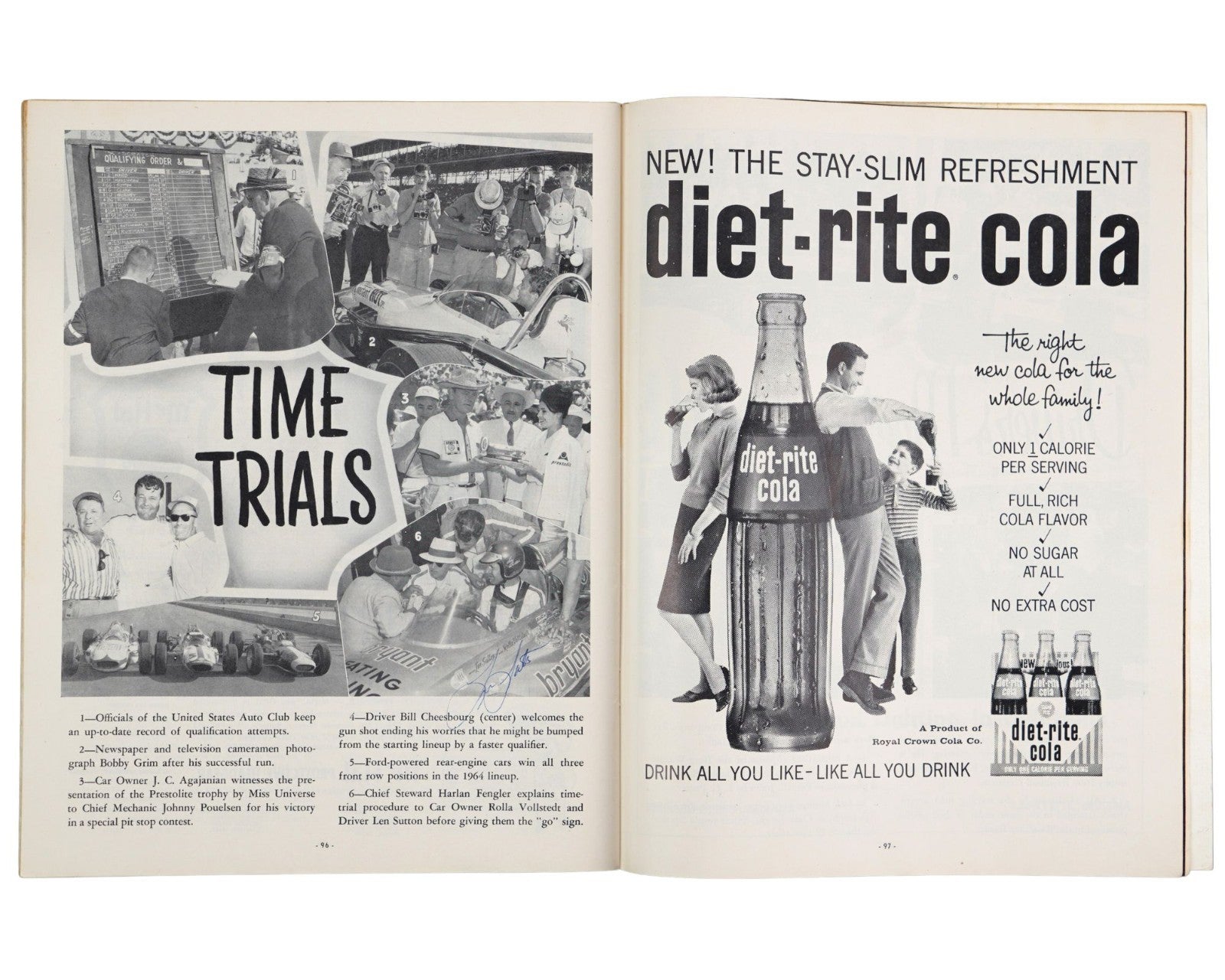 Apollo Astronaut Gus Grissom Signed Indy Program w/ Andretti & 12 Signatures JSA