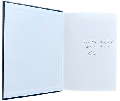 OJ Simpson Owned Cross Exam Book, Signed By F. Lee Bailey "It Aint Over"
