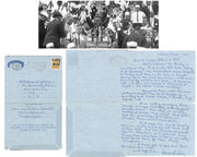 March on Washington Organizer BAYARD RUSTIN Signed Letter. Only Known Example!