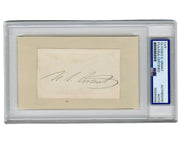 President Ulysses S. Grant Signed Cut Signature, Nice Example! PSA Auto