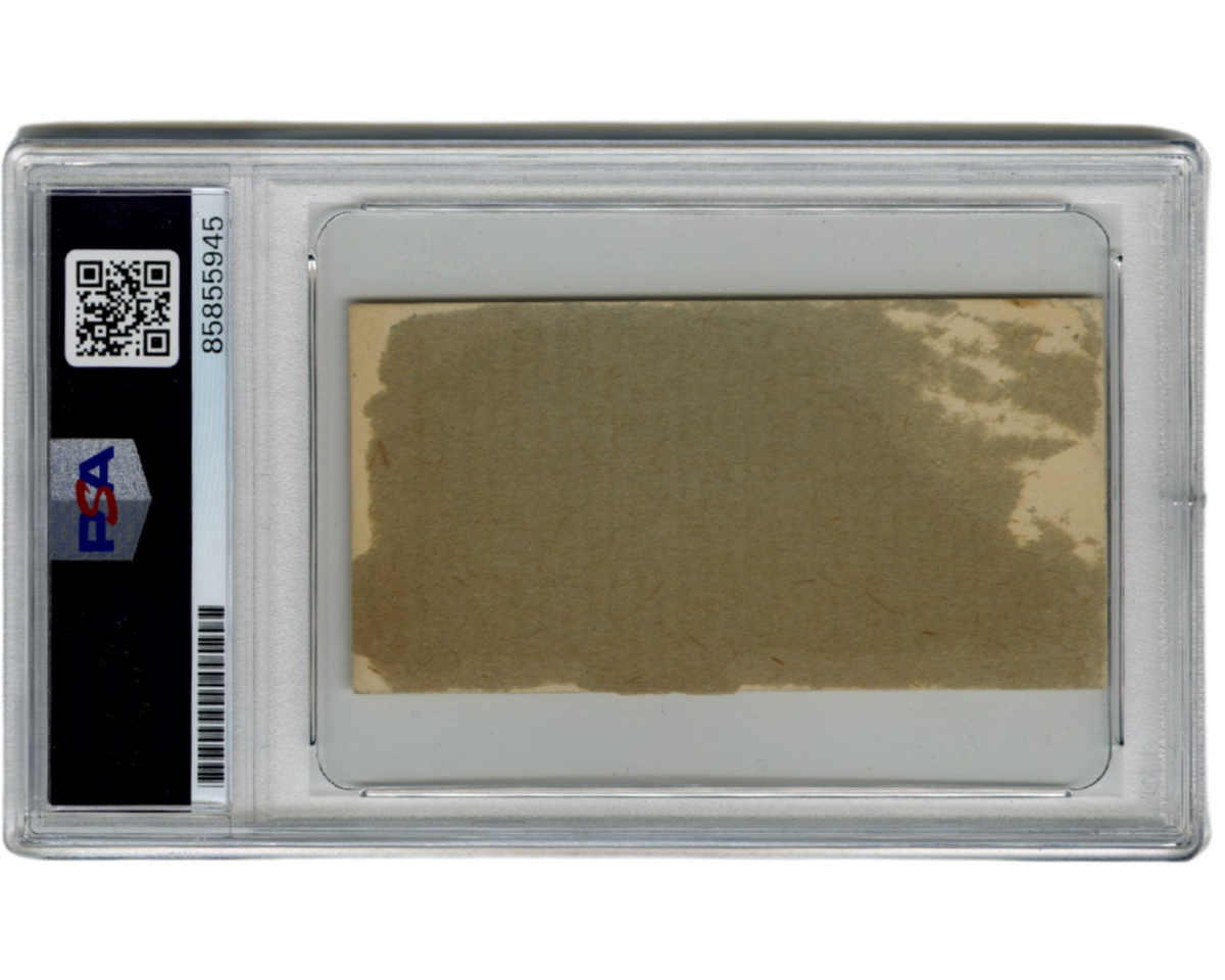 President Rutherford B. Hayes Signed Cut PSA Auto