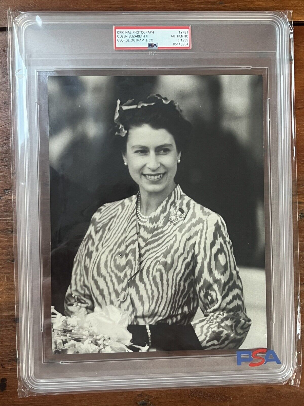 Queen Elizabeth II Original Photograph Best In Existence PSA Type I/1
