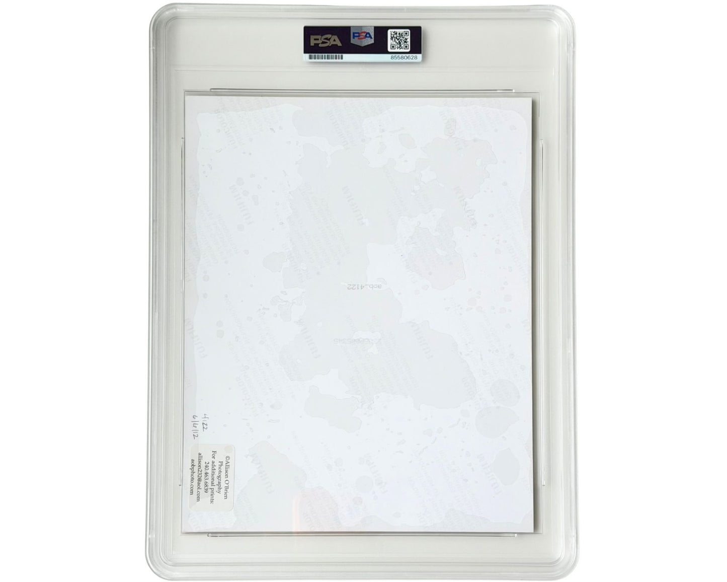 President Barack Obama Signed Photo Dedicated to Willie Mays PSA Auto 8