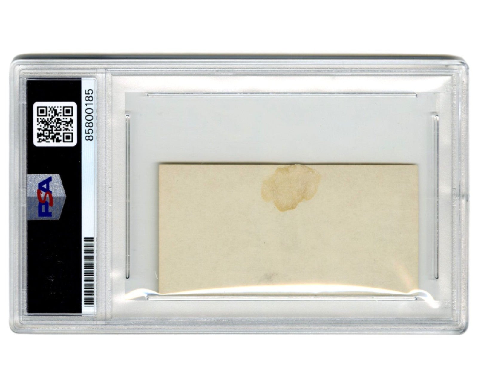 President Herbert Hoover Signed Cut PSA Bold Auto