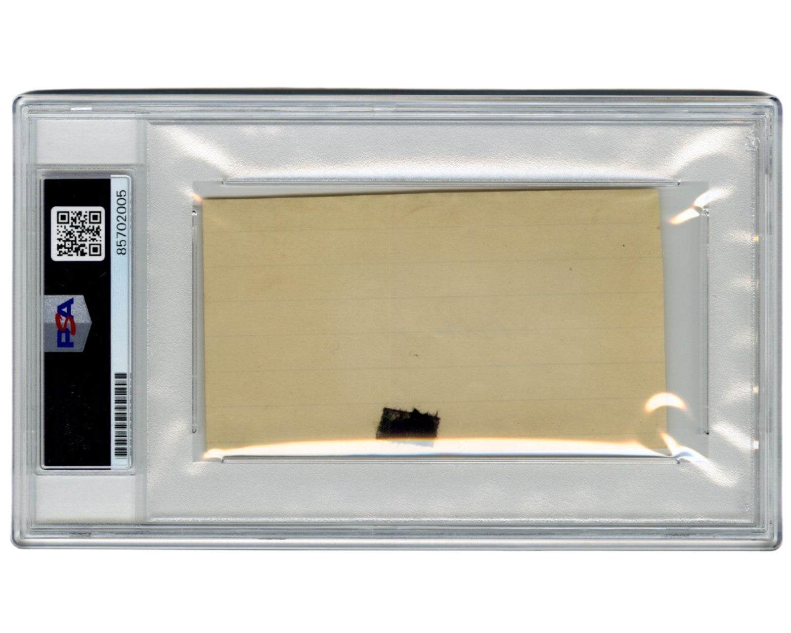 President Rutherford B. Hayes Signed Index Card PSA Auto