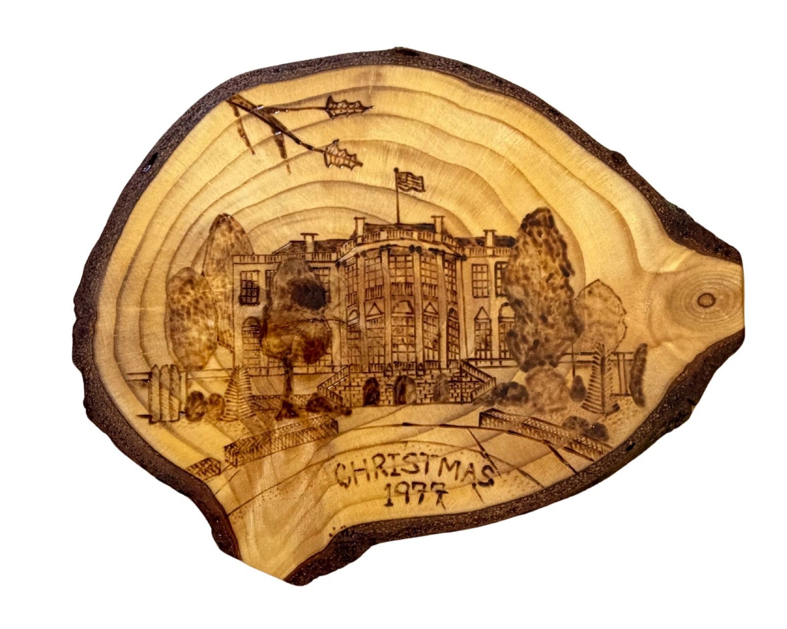 President Jimmy Carter's Christmas Ornament from Blue Room Tree - Carter Estate