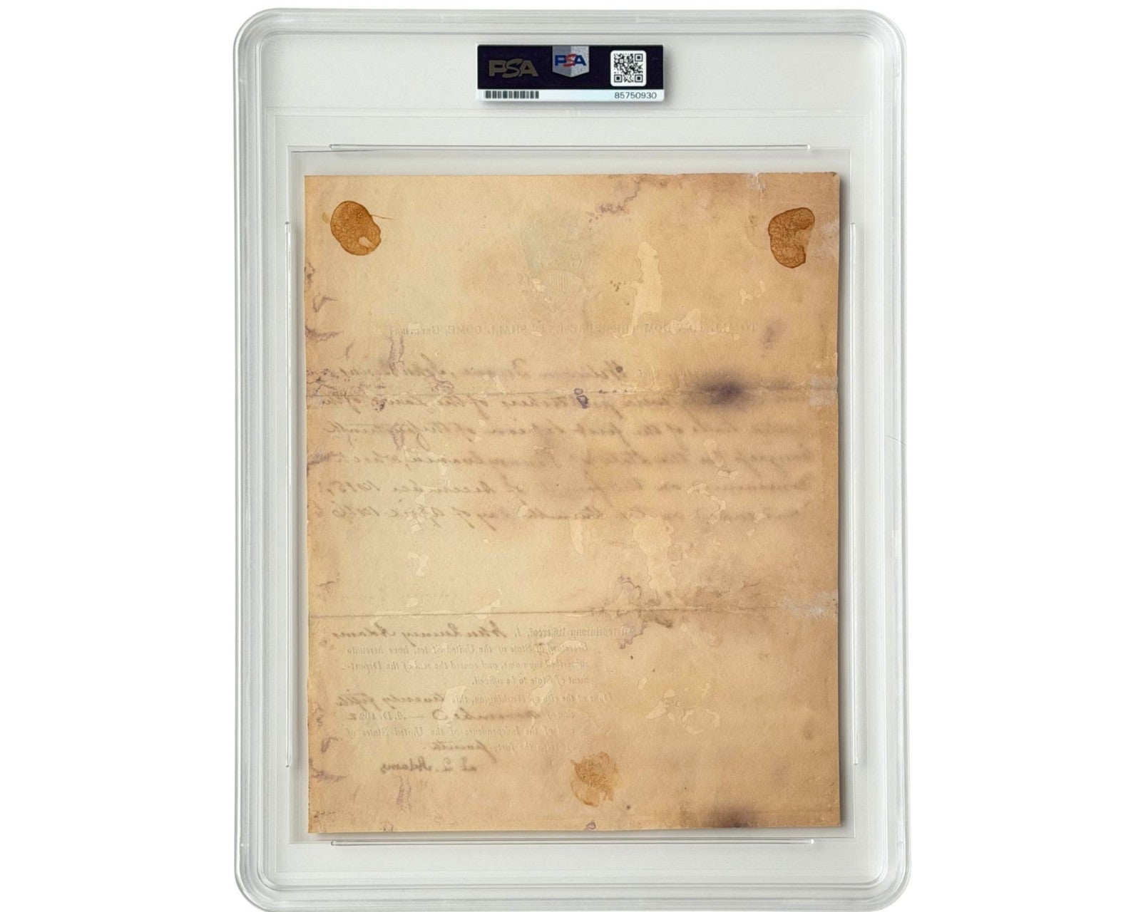 John Quincy Adams Publishes US Laws In PA, Incl. Second Bank of US Charter! PSA