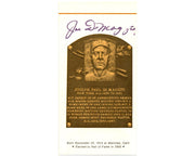 Yankees Icon Joe DiMaggio HOF Plaque Cut PSA Auto