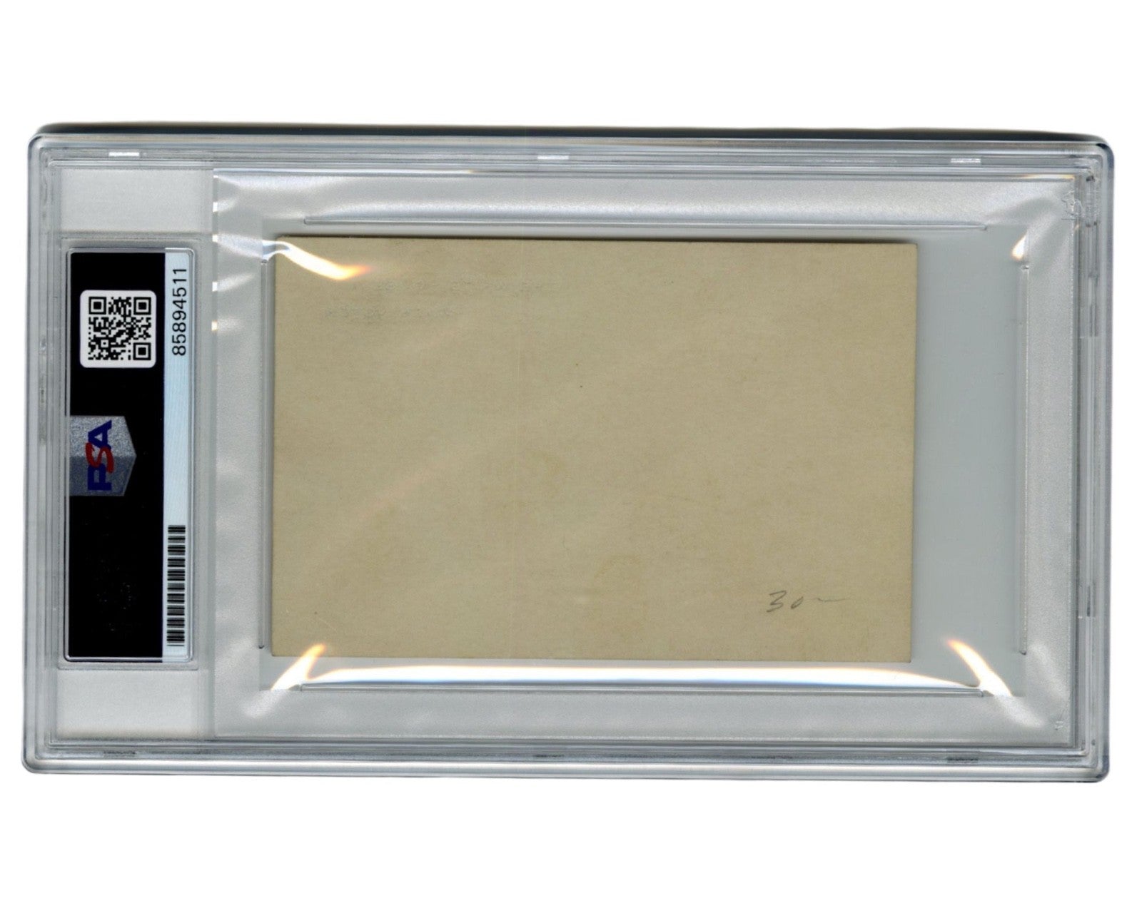 President Calvin Coolidge Signed White House Card PSA Auto