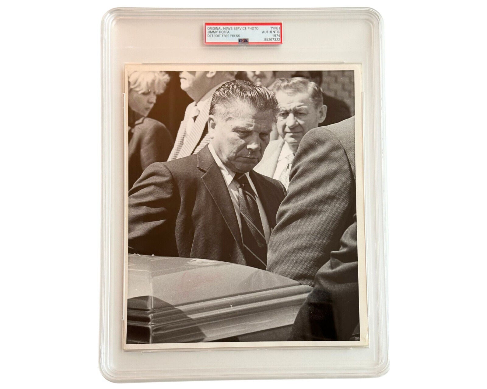 Teamsters Boss JIMMY HOFFA Original Photograph PSA Type 1 - Killed by the Mob?