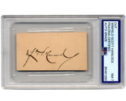 Union Civil War General Winfield Scott Hancock Signed Cut PSA - Potus Candidate