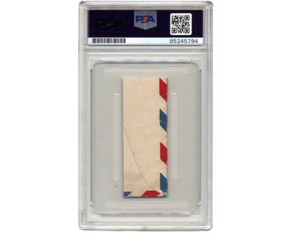 General George S. Patton Signed WWII Envelope Cut PSA Autograph