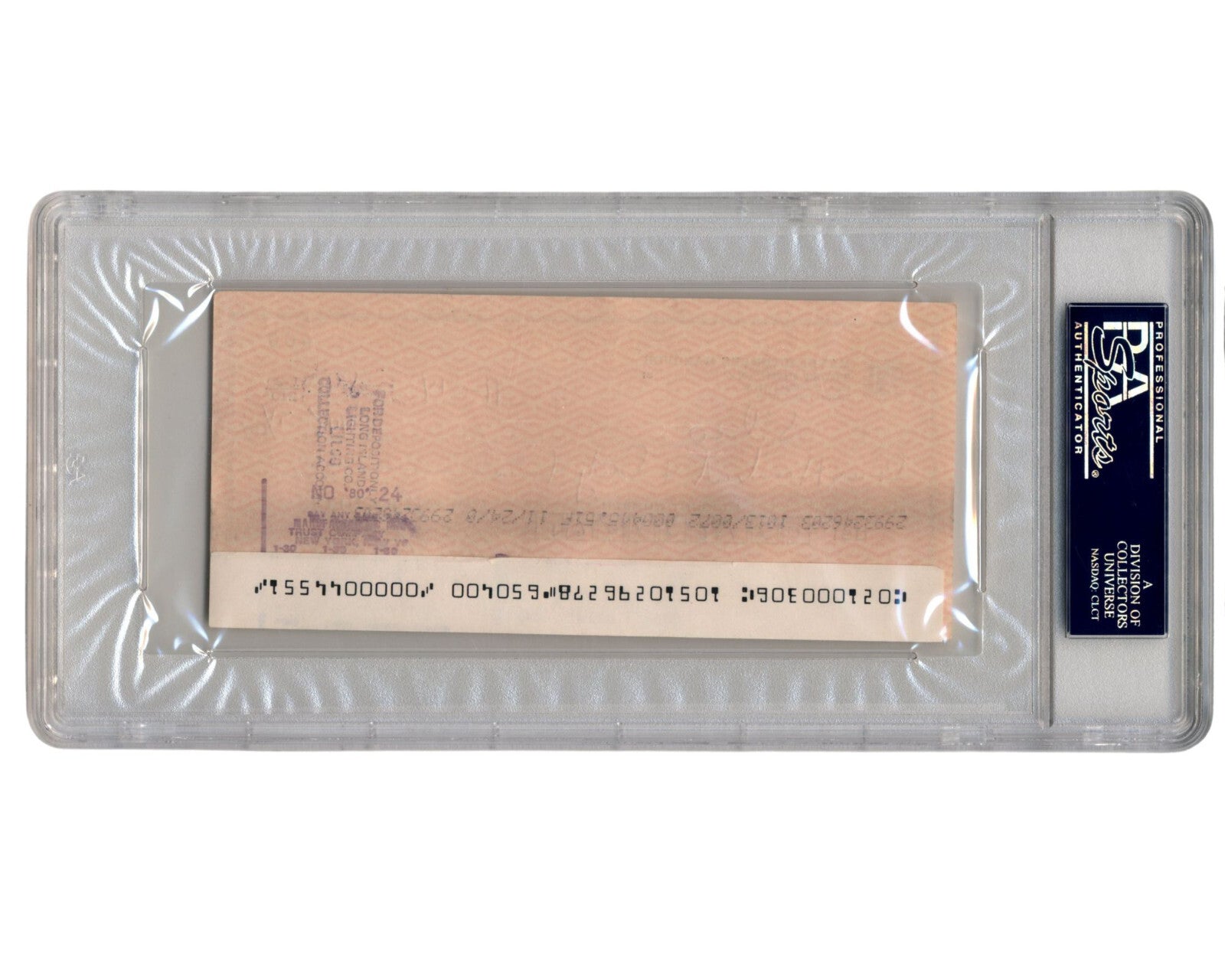 Gangster Roy Demeo Signed Check PSA! Gambino Crime Family! MAFIA History