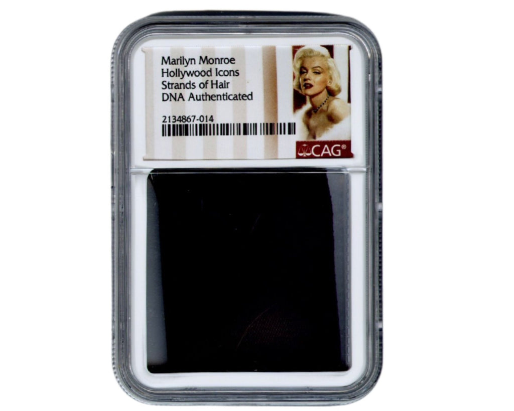 Marilyn Monroe DNA Authenticated Strands of Hair, Used to Find Father! CAG