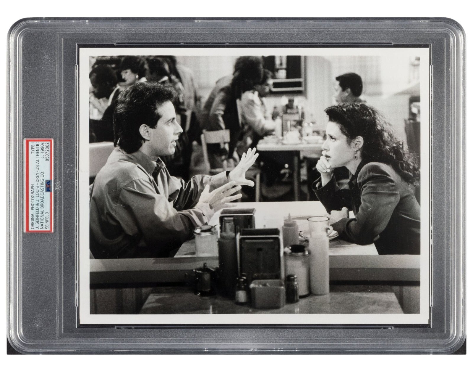 Jerry & Elaine at Monk's 'Seinfeld' PSA Type 1 Original NBC Promo Photograph