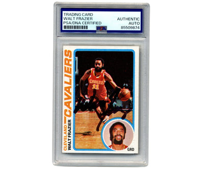 1978 Topps Walt Frazier Signed Cavaliers Card of Knicks Legend PSA/DNA