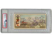 Mobster Joseph Bonanno Signed Check Paying for his Dentist! PSA Mafia Auto