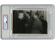 Joseph Stalin & Vyacheslav Molotov at Yalta Conference PSA Type 1 Original Photo