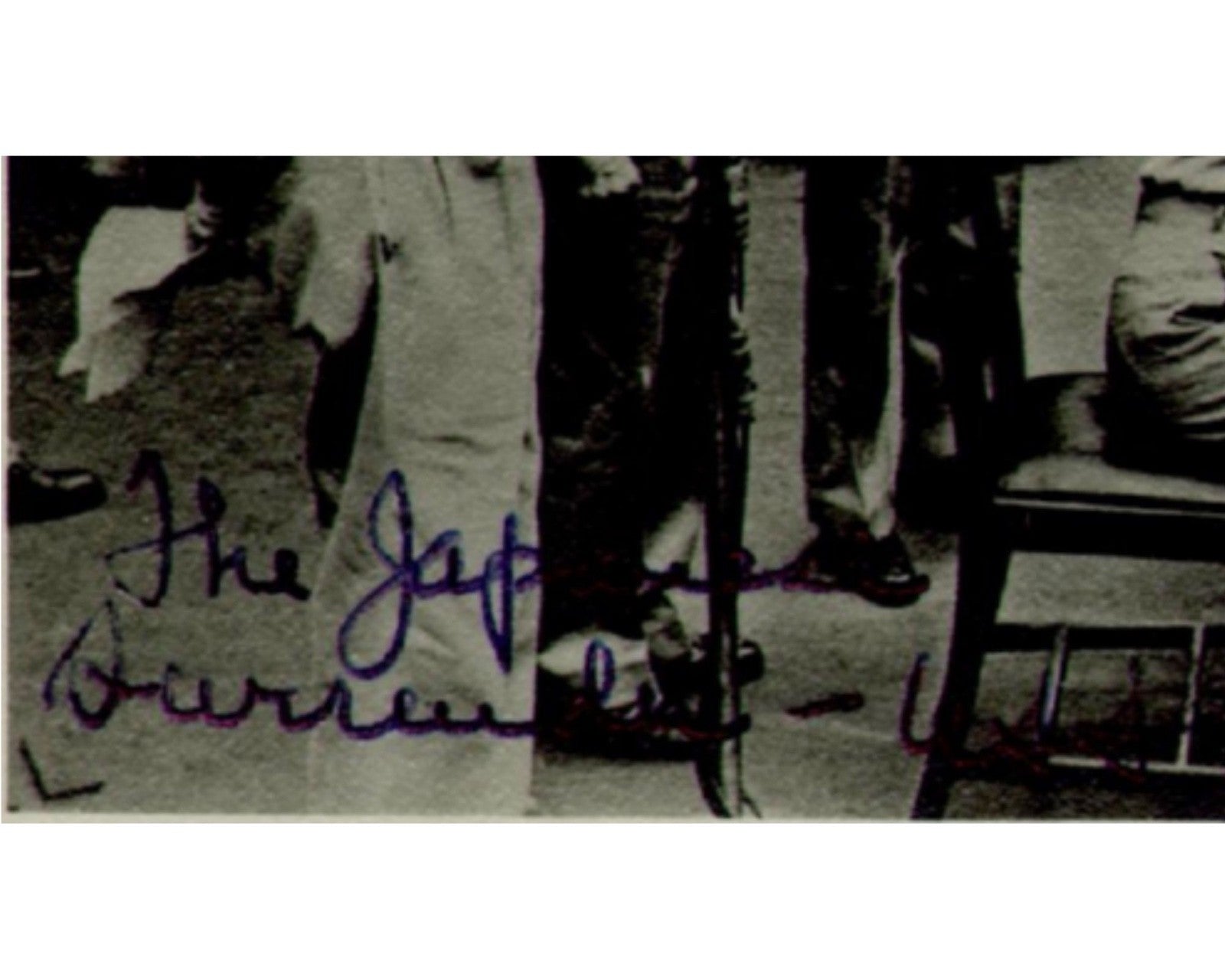 Rare Admiral Chester Nimitz Signed WWII Surrender Photograph PSA Auto Fantastic!