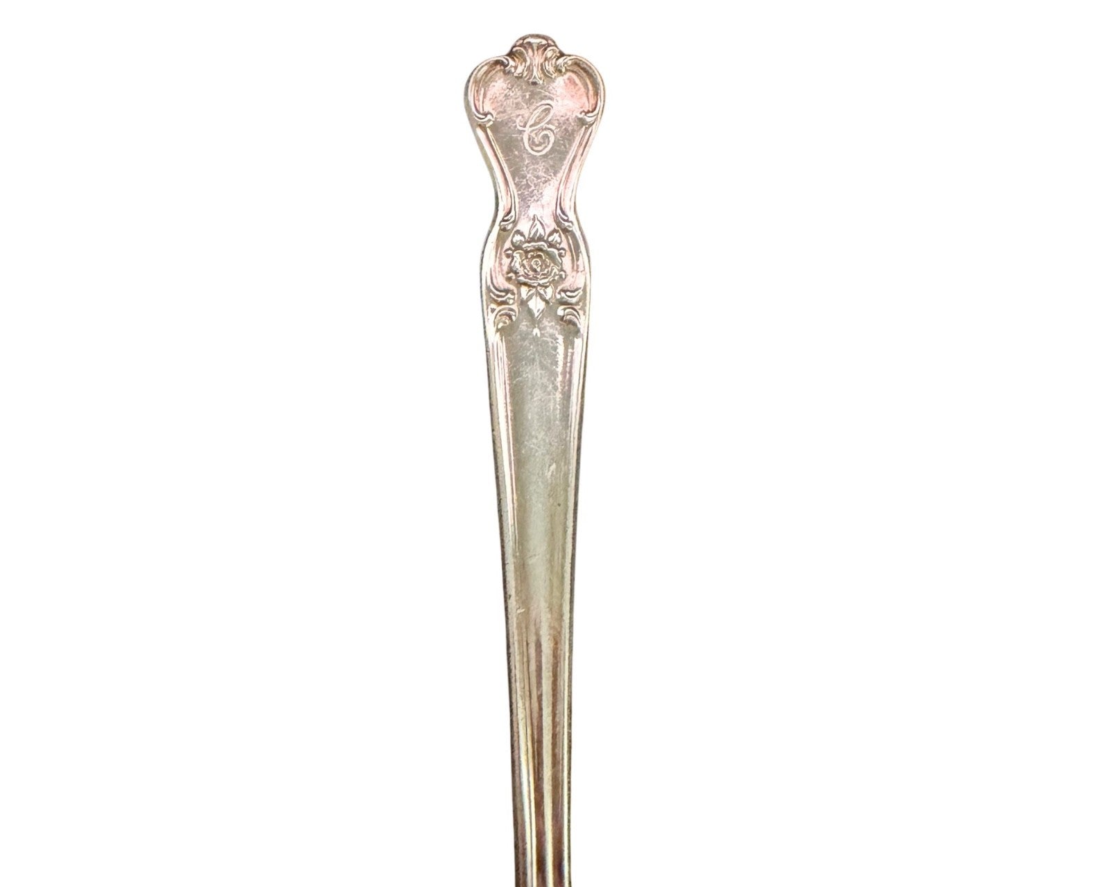 President Jimmy Carter Personally Owned "C" Monogrammed Spoon Ex. Carter Estate
