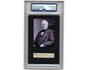 President Millard Fillmore Bold Signed Cut from Free Frank PSA Auto