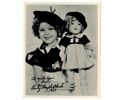 Shirley Temple Signed Iconic Photo PSA Auto