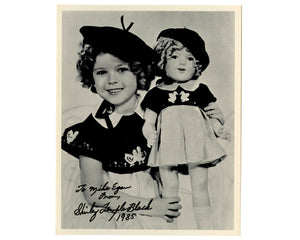 Shirley Temple Signed Iconic Photo PSA Auto