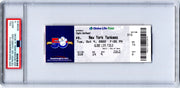 2022 Aaron Judge Yankees FULL Ticket 62ND HR/Passes Maris PSA Gem Mint 10
