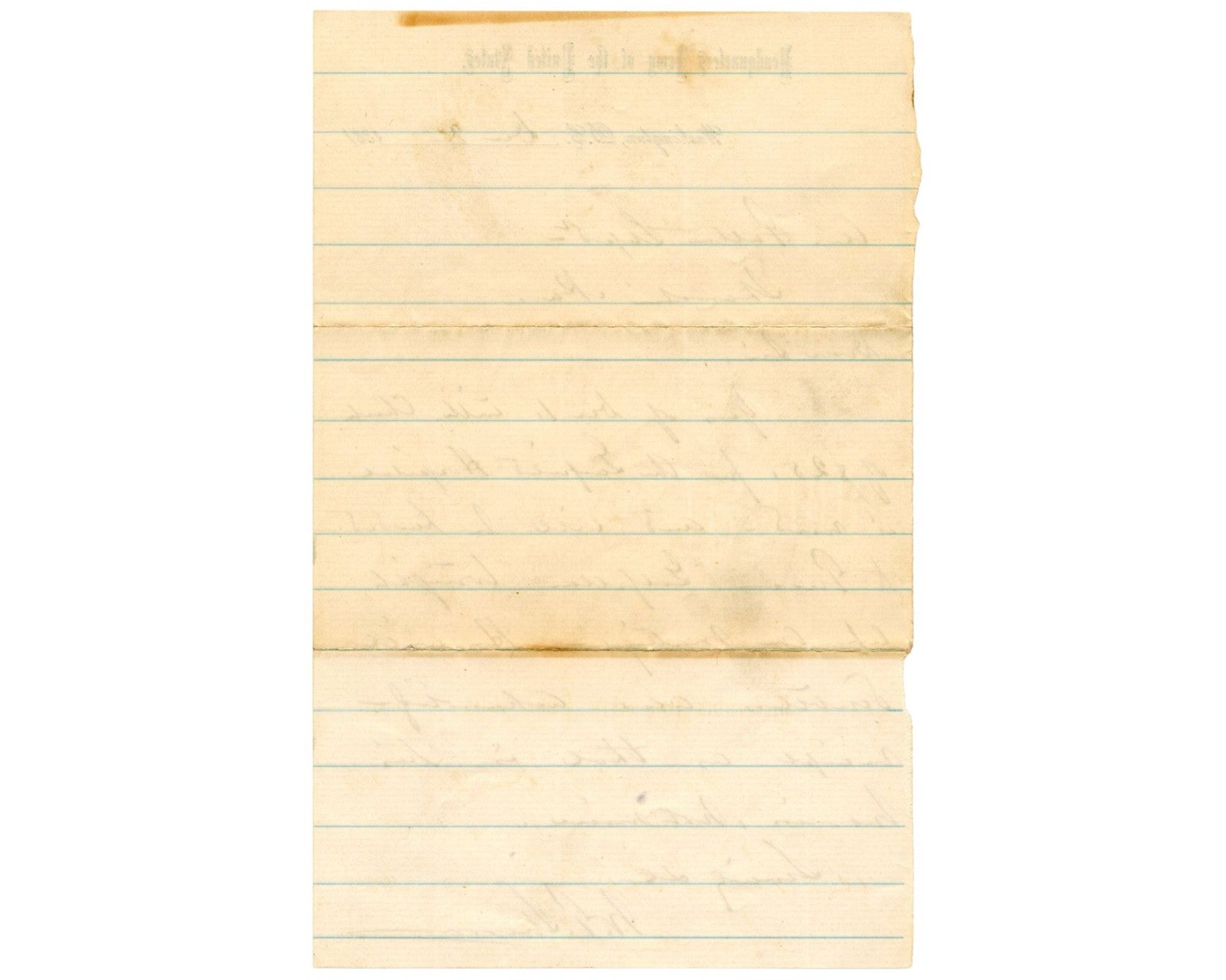 General W.T. SHERMAN Signed Letter Honors Pres. Garfield Post Assassination PSA