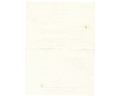 President George H.W. Bush on Scowcroft "respect...no bounds" Signed Letter PSA