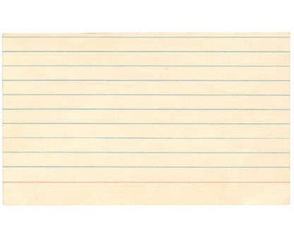 Gorgeous Jackie Robinson Signed Index Card - Large Example! JSA Authentic Auto