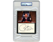 President Barack Obama Signed Cut Display in Oval Office Address PSA Bold Auto