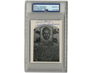 Mickey Cochrane Hall of Fame Plaque Cut Signature PSA Gem Mint 10 Auto