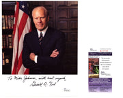 Presidnet Gerald Ford Signed Photograph JSA Auto