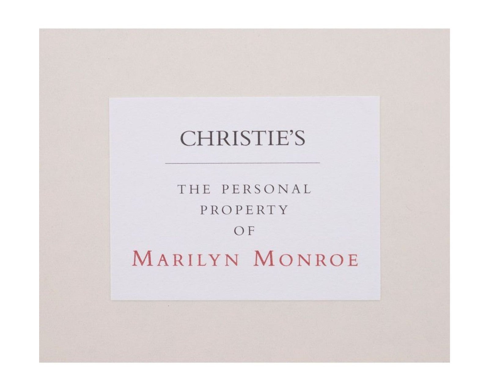 Marilyn Monroe Owned Book "America the Vincible" Ex. Christies