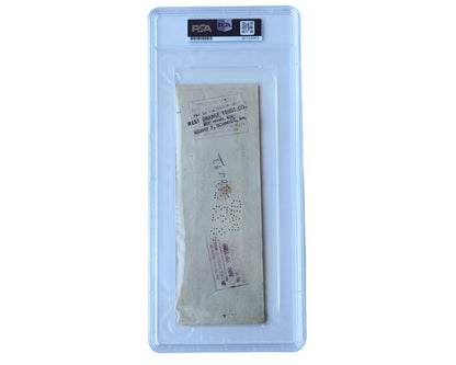 Inventor of the Light Bulb Thomas Edison Boldly Signed Check PSA Auto