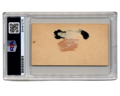 Robert Todd Lincoln Signed Cut PSA Mint 9 - Gorgeous Example by Lincoln's Son!