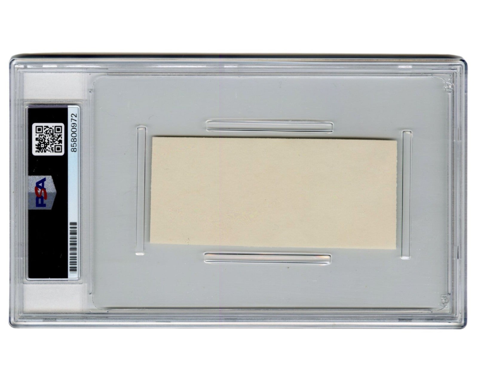 President Martin Van Buren Signed Cut PSA Auto