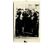 Antique RPPC Real Photo Postcard of Bob & Grat Dalton after Coffeyville Raid