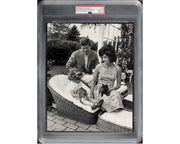 John, Jackie & Caroline Kennedy PSA Type 1 Original Family Portrait Photograph