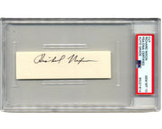President Richard Nixon Gorgeous Signed Cut PSA Gem Mint 10 Auto